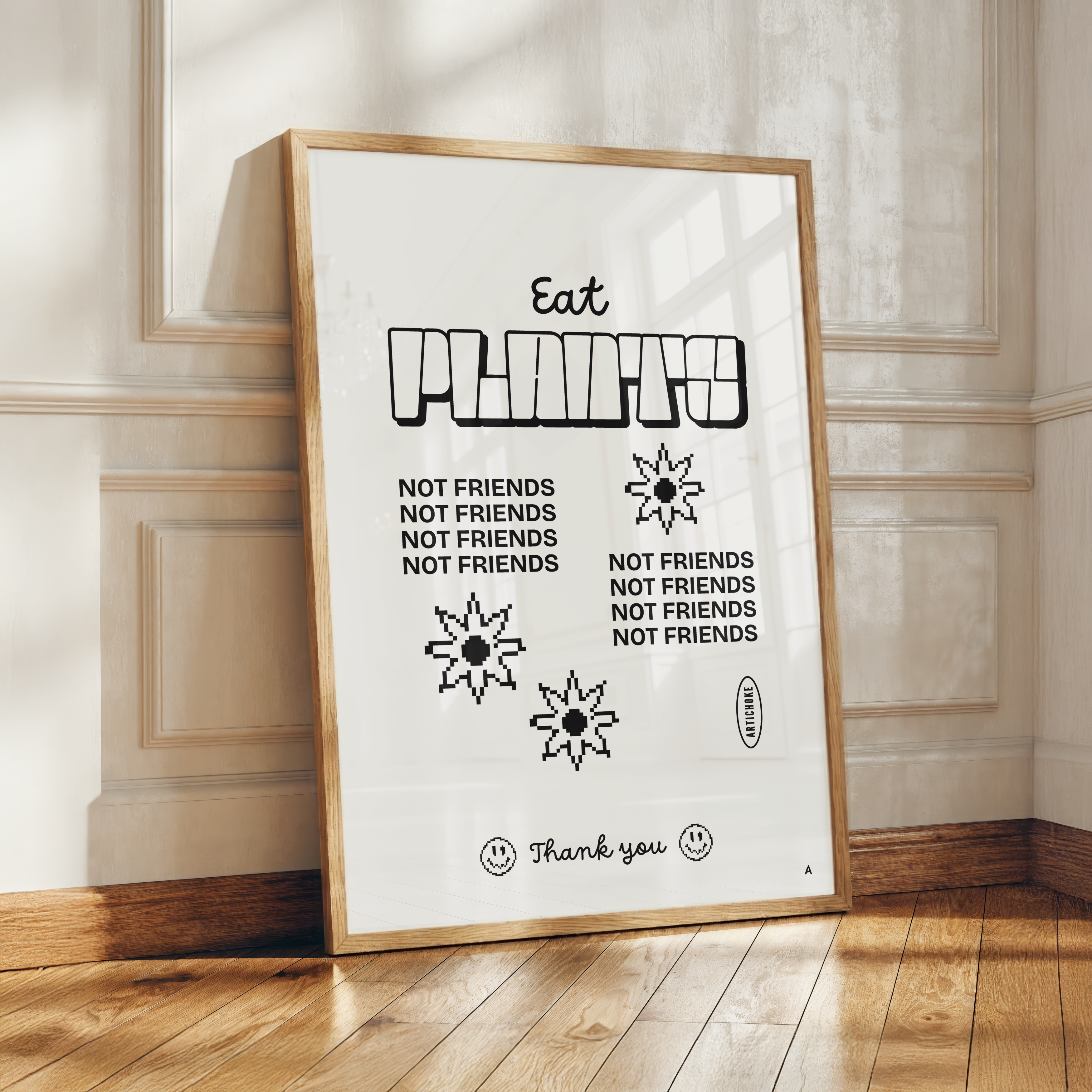 Eat Plants Not Friends-3